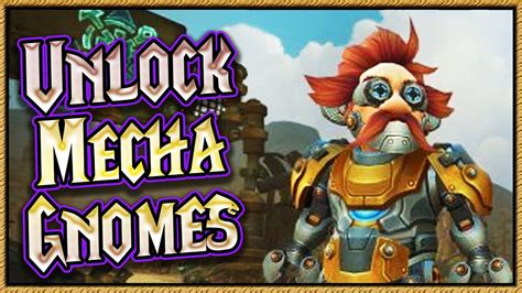 how to unlock mechagnomes|wow how to recruit mechagnome.